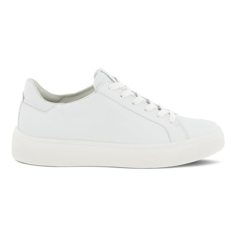 Ecco Street Tray W White Droid Lace Up image number 1